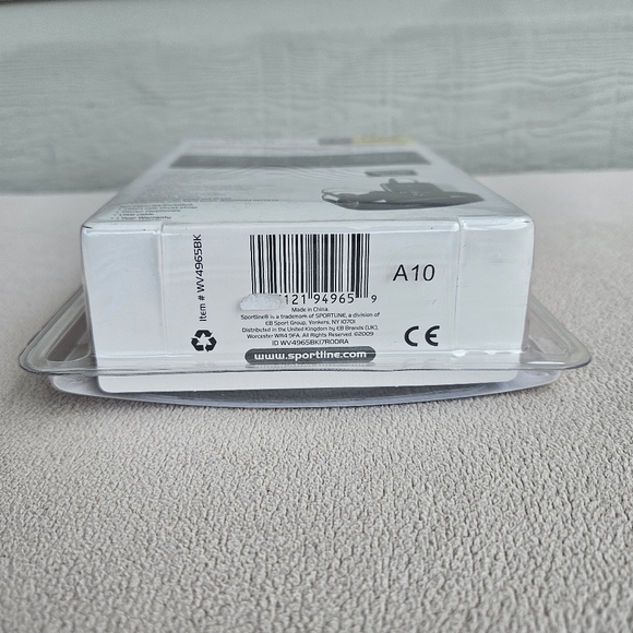 Sportline Meta MP3 Player & Heart Rate Monitor Model #1075 Black Portable 2GB - Picture 9 of 11